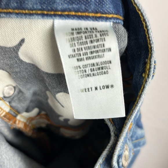 Lucky Brand Low-Rise Distressed Sweet N' Low Flare Jeans - Picture 11 of 12